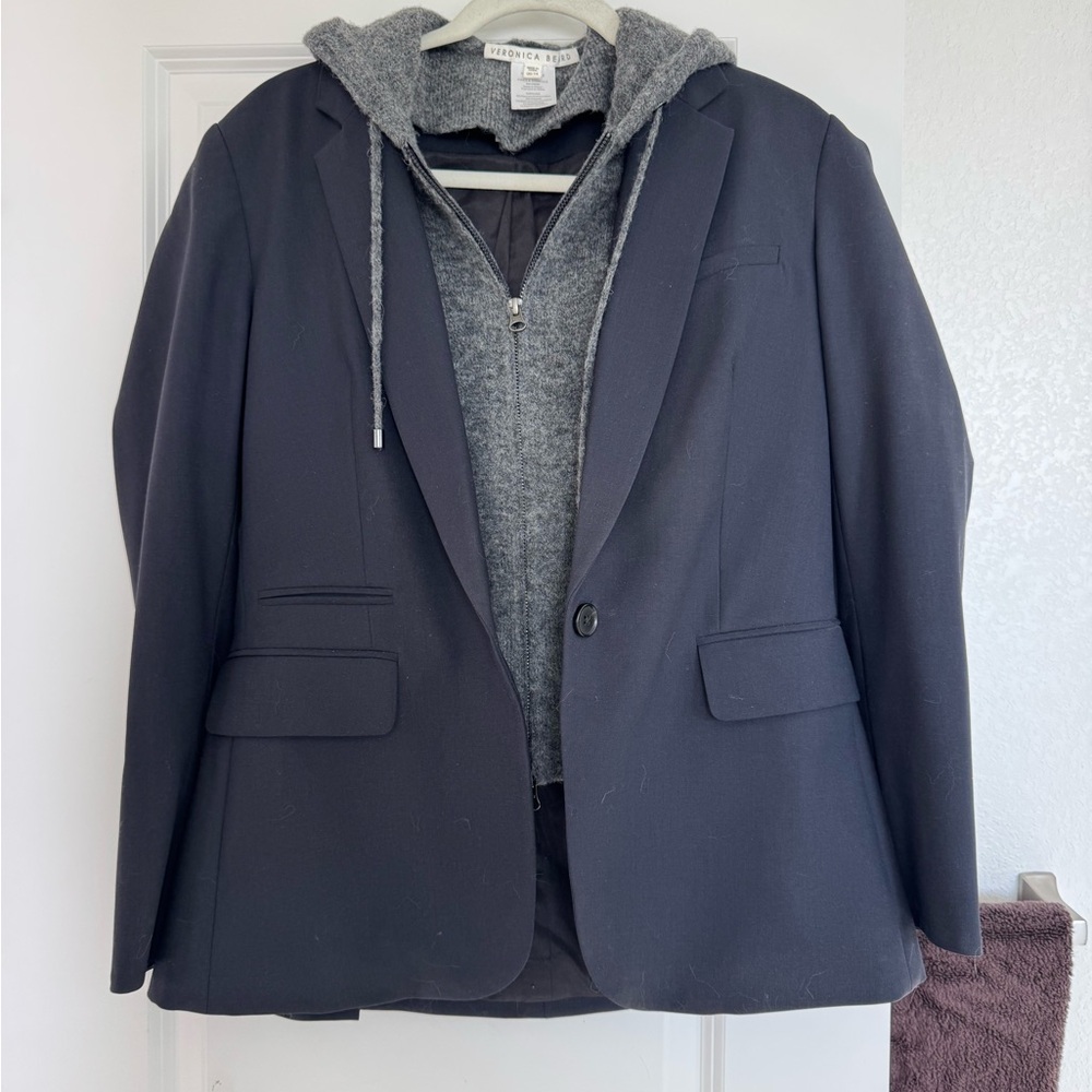 Veronica Beard Navy Blue Blazer